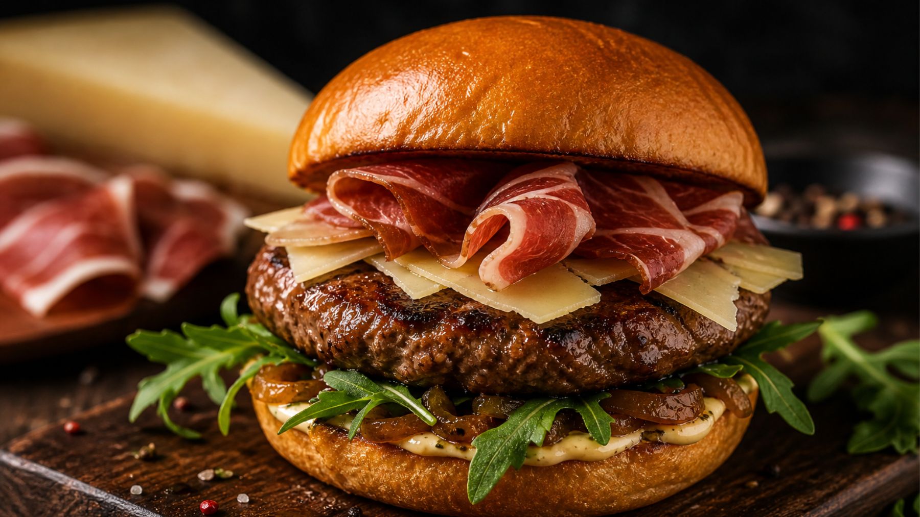 Burger iberyjski jak przygotować
