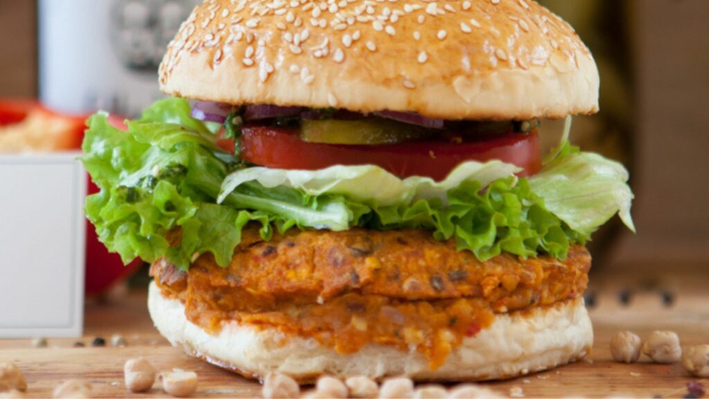 Burger wegetariański