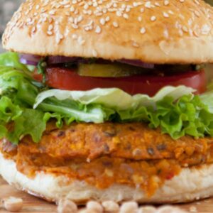 Burger wegetariański