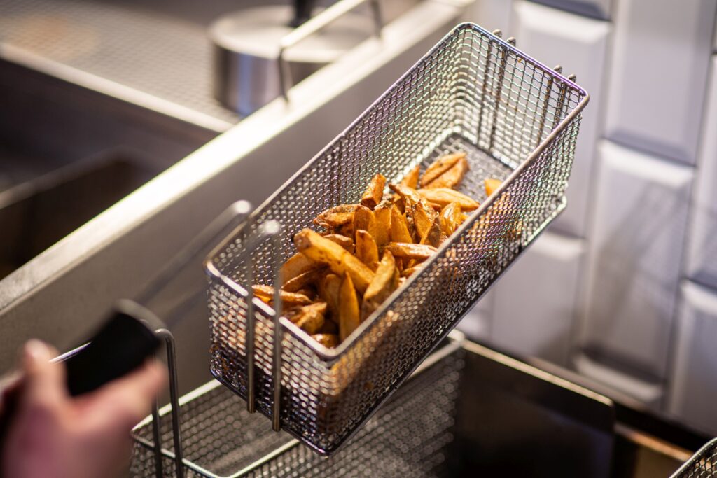 Idealne frytki do burgera