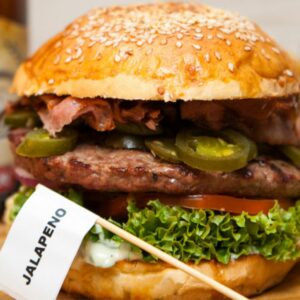 Jalapeno burger