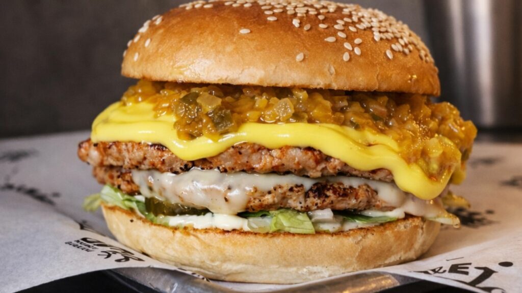 Smashburgery, burgery z kurczaka mielonego