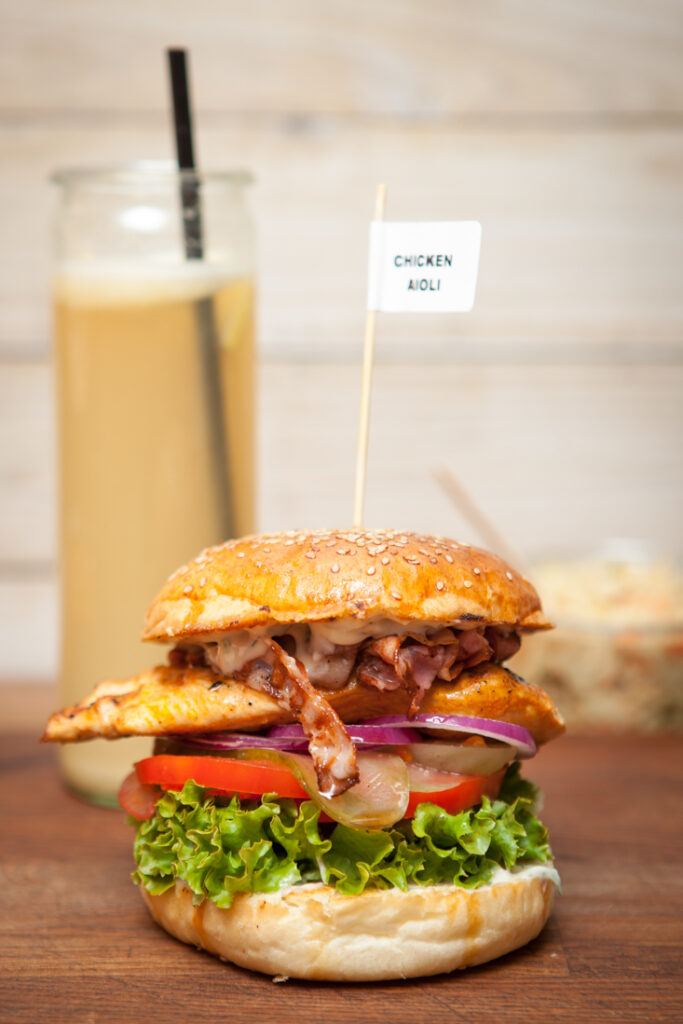 Burger z kurczaka 