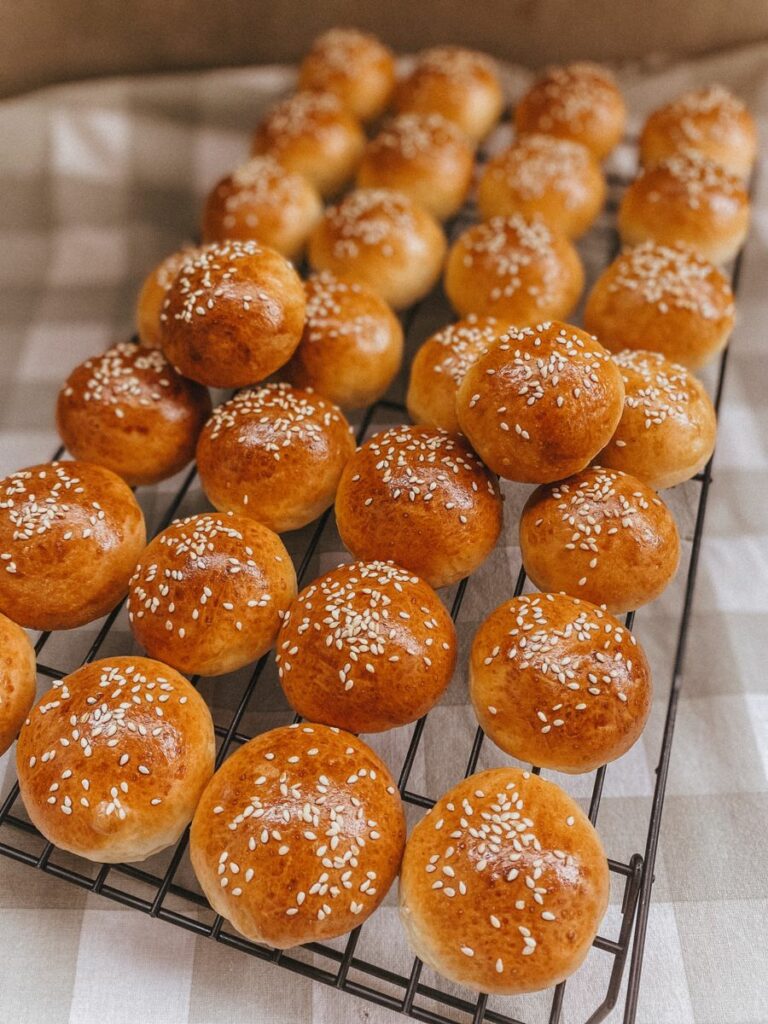 Bułki do mini burgerów przepis